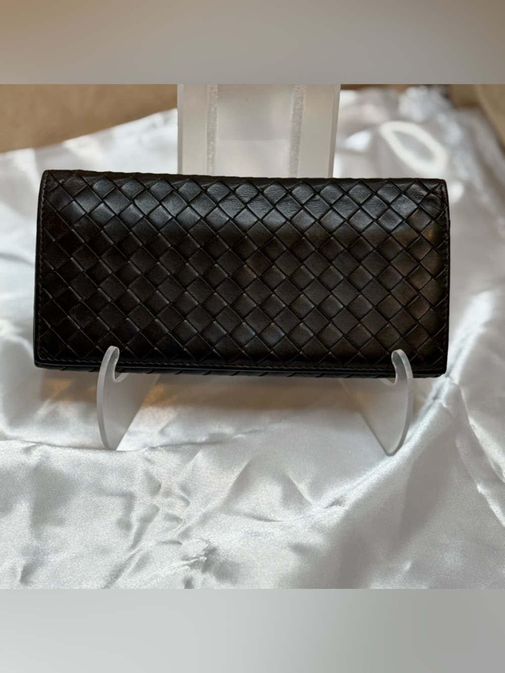 Bottega Veneta brown Leather wallet
